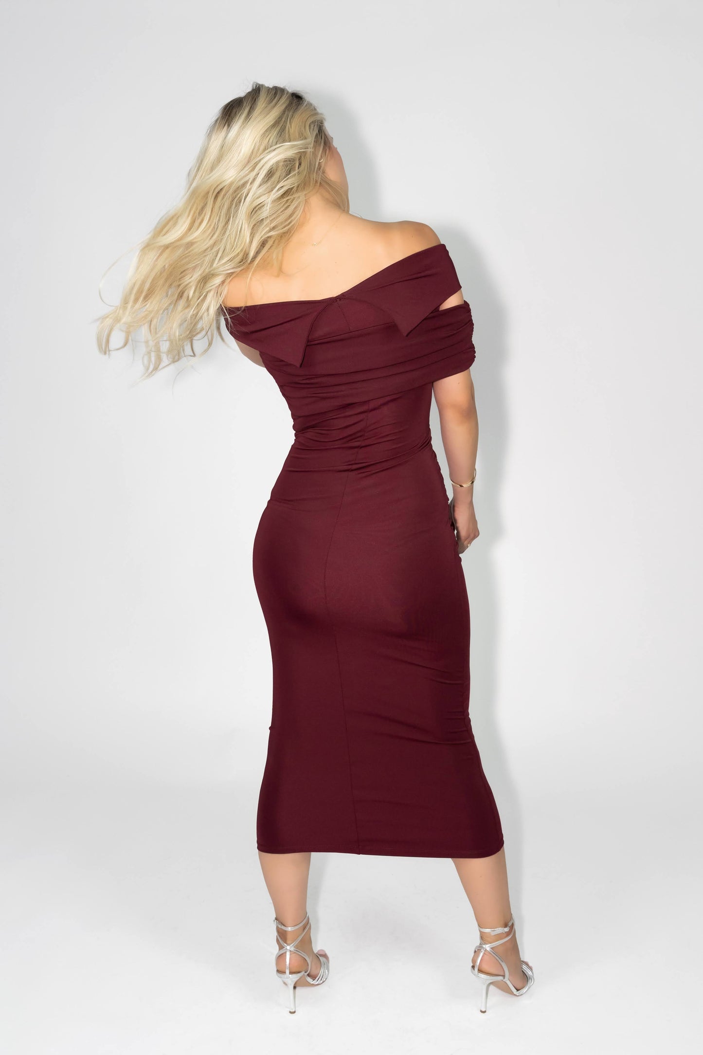 Velvet Wine Gown